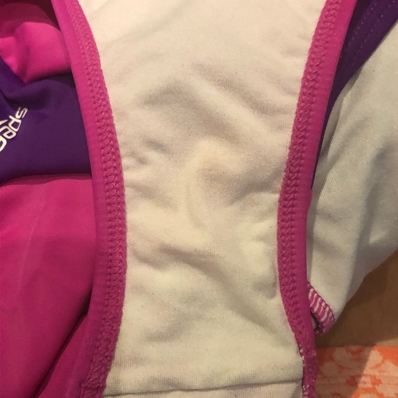 Speedo Girls Multi Color One Piece Swimsuit - Picture 4 of 5